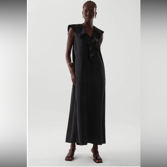 COS Ruffled Maxi Dress - Picture 1 of 3